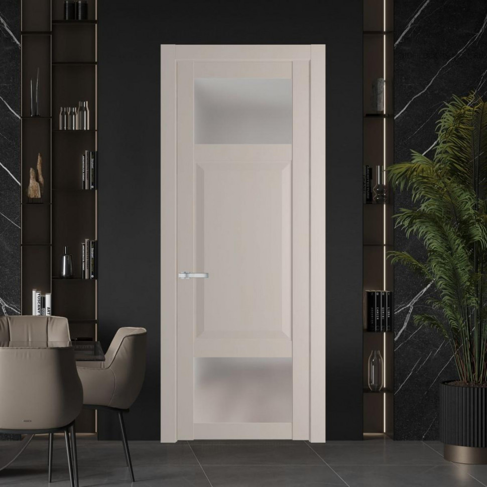 Межкомнатная дверь ProfilDoors 1.3.4 PD цвет Сэнд вставка Матовое
