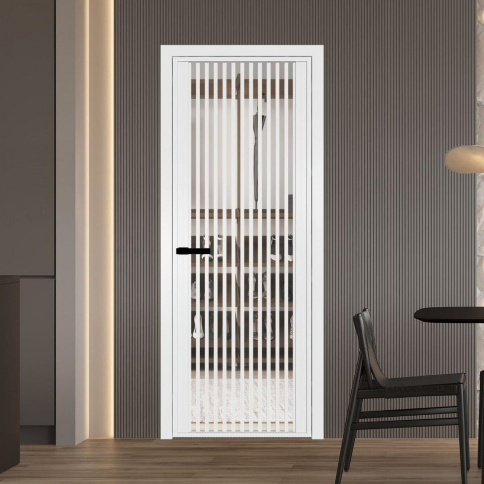 Межкомнатная дверь ProfilDoors 3 AGP Прозрачное профиль Вайт