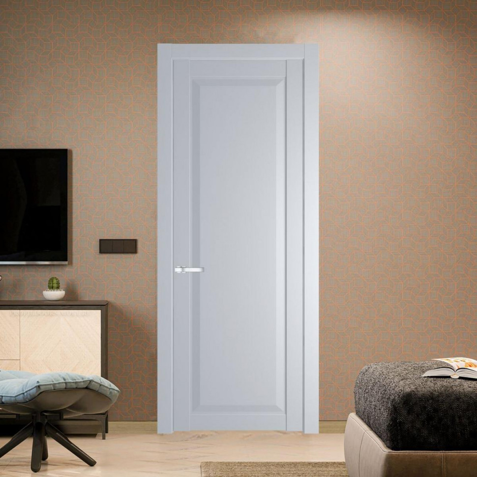 Межкомнатная дверь ProfilDoors 1.1.1 PD цвет Лайт Грей вставка Глухая
