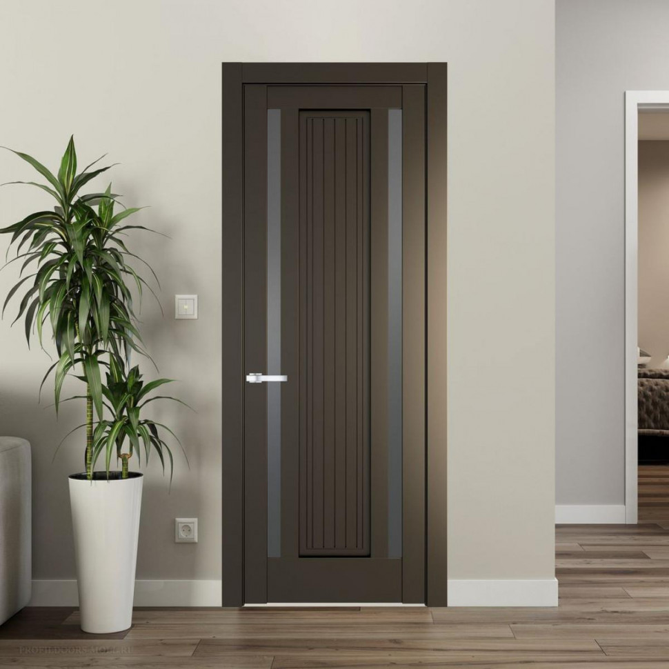 Межкомнатная дверь ProfilDoors 3.5.1PM Перламутр бронза Графит