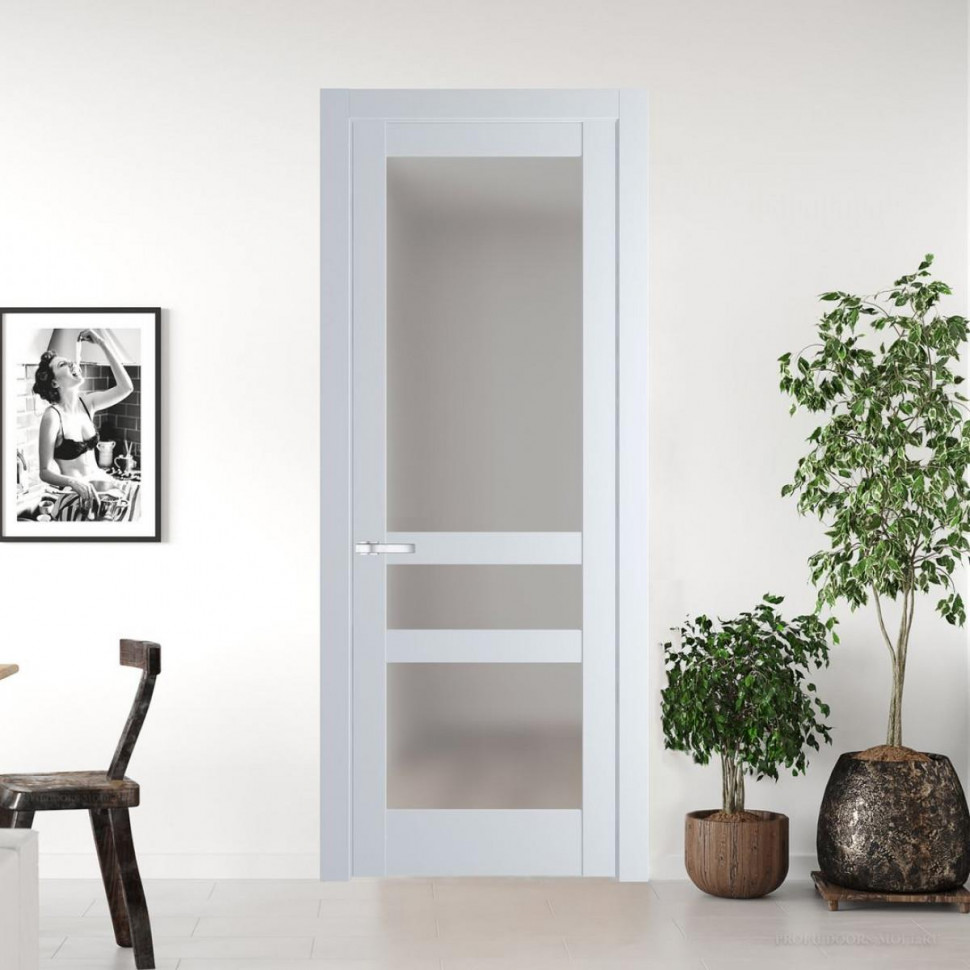 Межкомнатная дверь ProfilDoors 3.5.2 PD цвет Вайт вставка Матовое