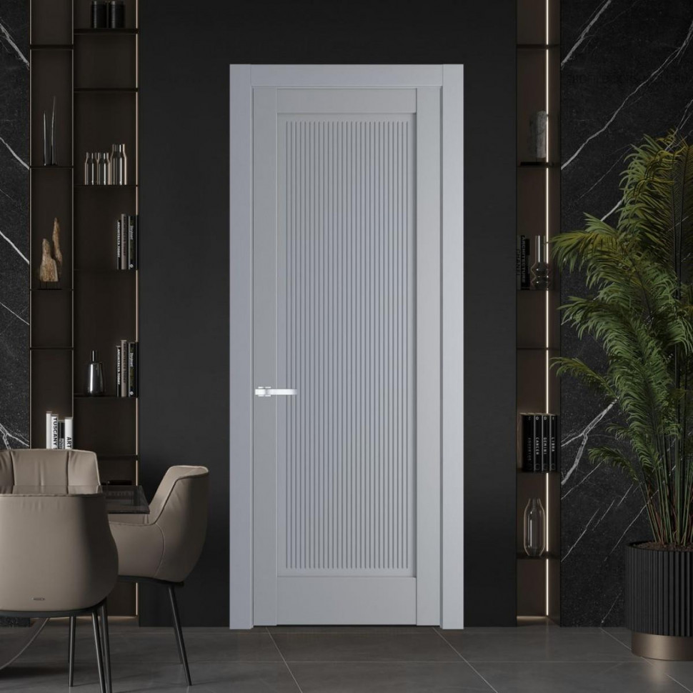 Межкомнатная дверь ProfilDoors 2.1.1 PM Смоки Глухая