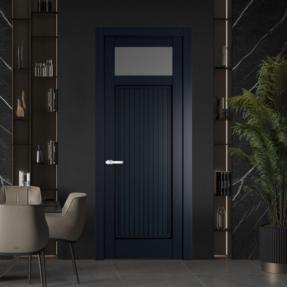 Межкомнатная дверь ProfilDoors 3.3.2PM Нэви Блу Графит
