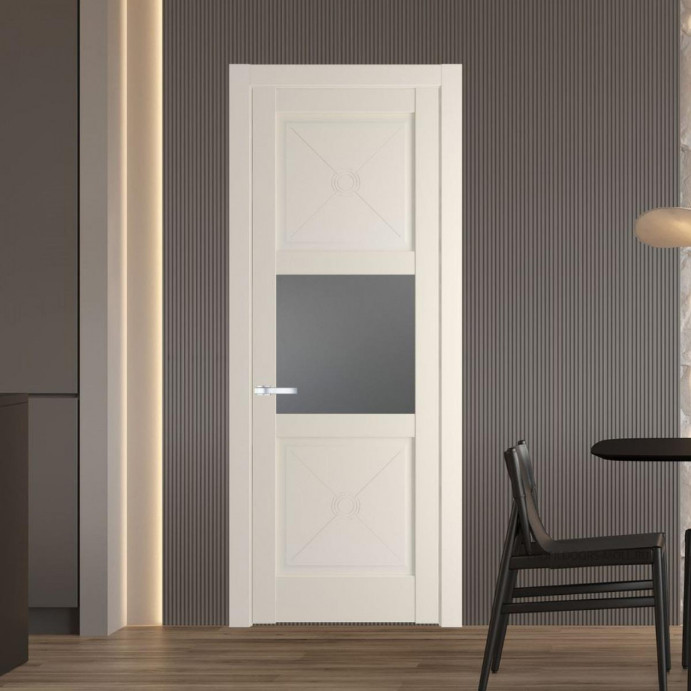Межкомнатная дверь ProfilDoors 1.4.2PM Кремовая Магнолия Графит