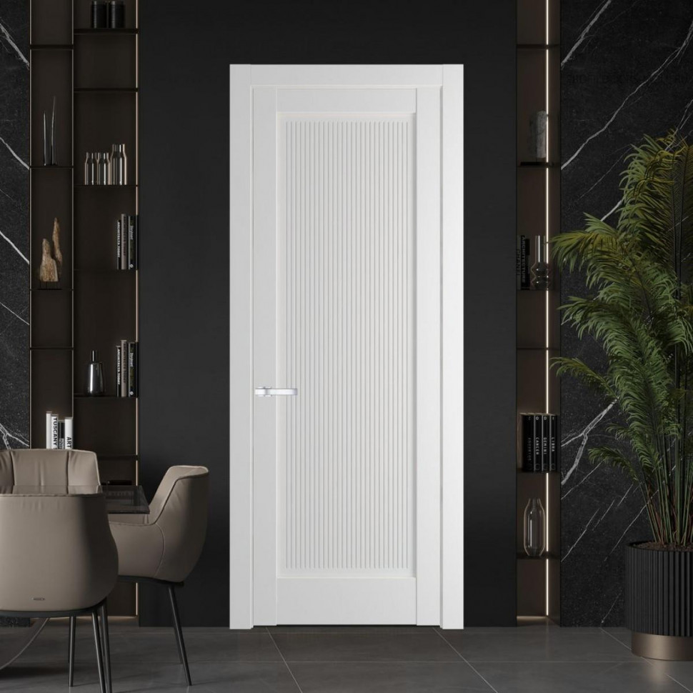 Межкомнатная дверь ProfilDoors 2.1.1 PM Крем Вайт Глухая