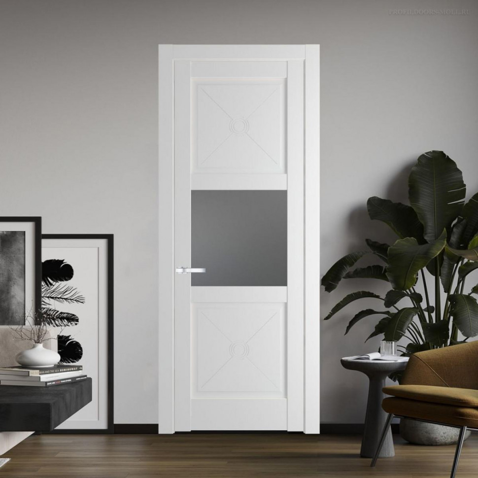 Межкомнатная дверь ProfilDoors 1.4.2PM Крем Вайт Графит