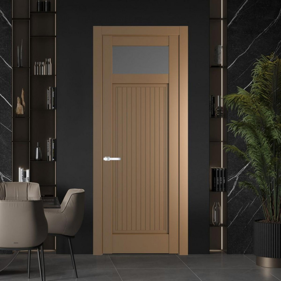 Межкомнатная дверь ProfilDoors 3.3.2PM Перламутр золото Графит