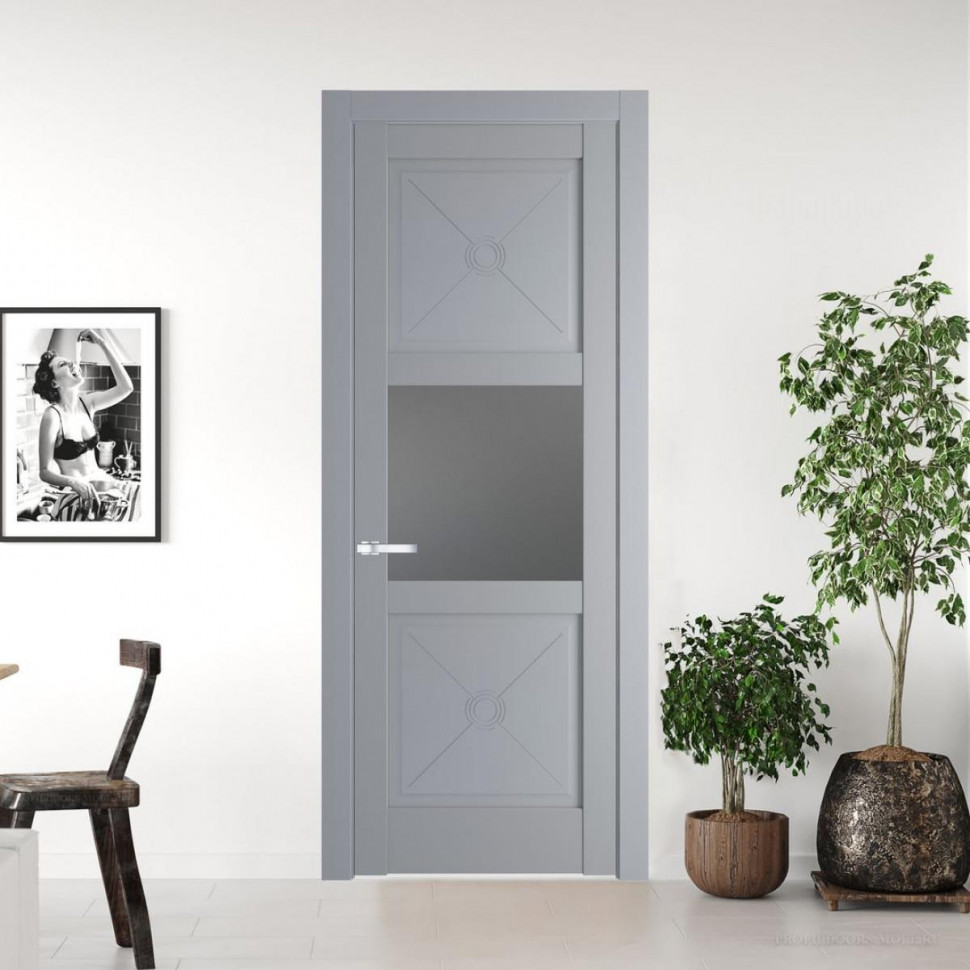 Межкомнатная дверь ProfilDoors 1.4.2PM Смоки Графит