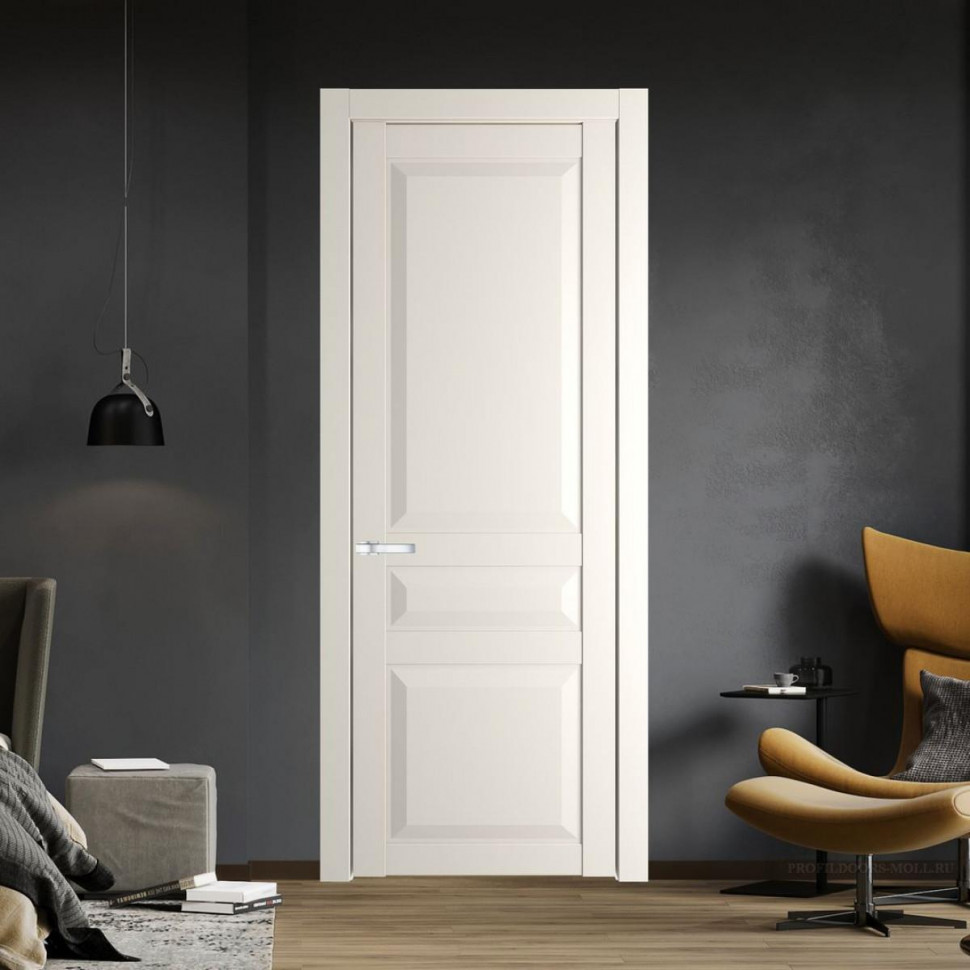 Межкомнатная дверь ProfilDoors 1.5.1 PD цвет Перламутр белый вставка Глухая