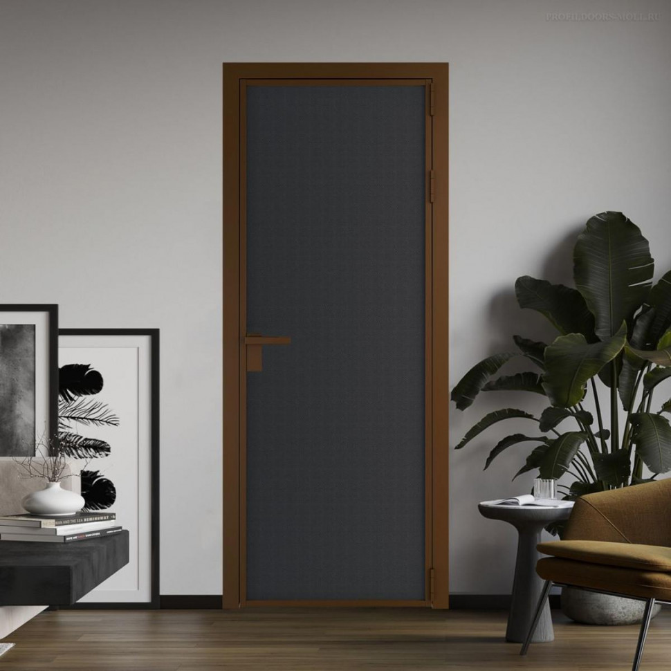 Межкомнатная дверь ProfilDoors 1 AP цвет Блэк элегант профиль Деорэ