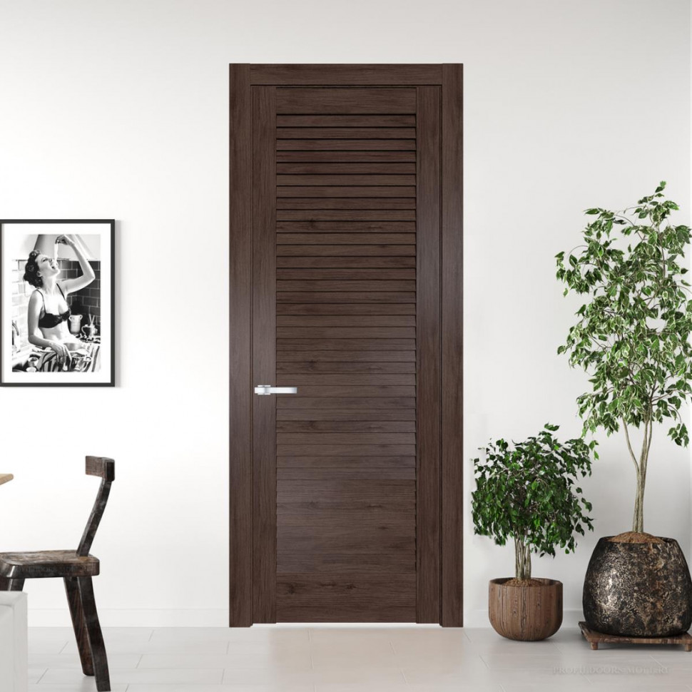 Межкомнатная дверь ProfilDoors 1.10 N Дуб Тобакко