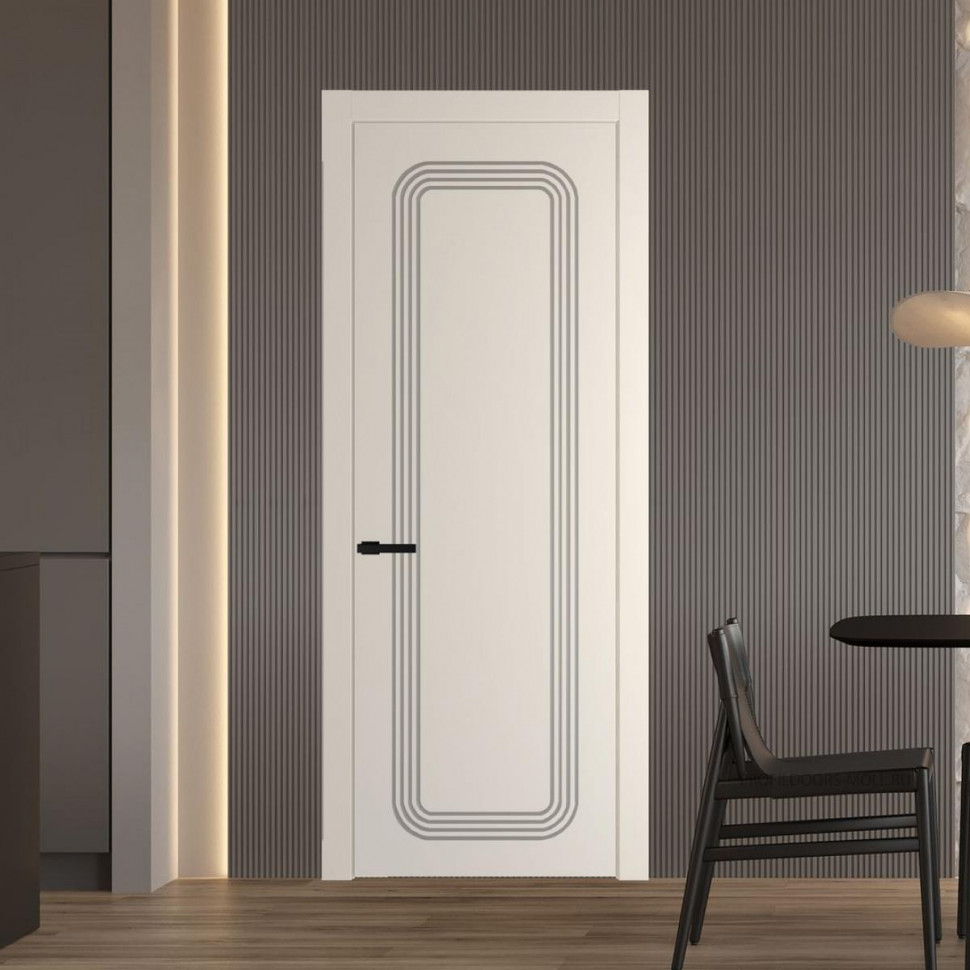 Межкомнатная дверь ProfilDoors 34 PW Кремовая Магнолия Глухая