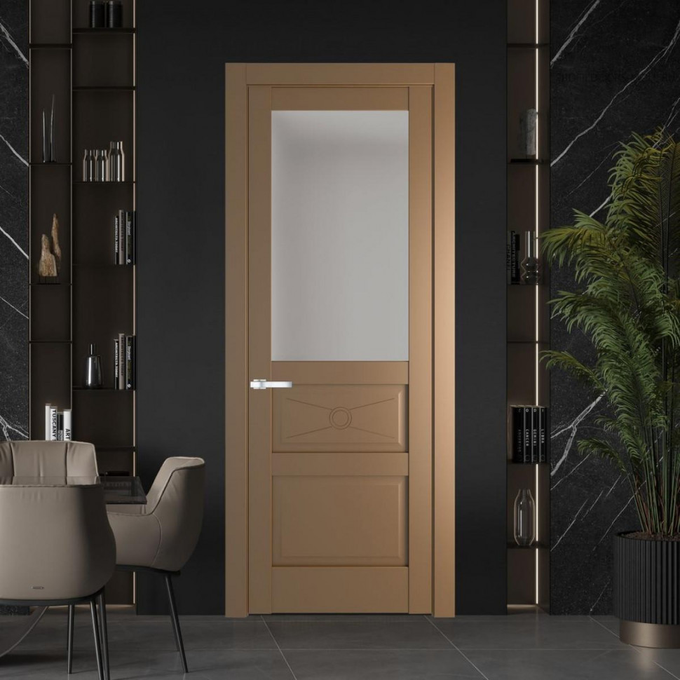 Межкомнатная дверь ProfilDoors 1.5.2PM Перламутр золото Матовое