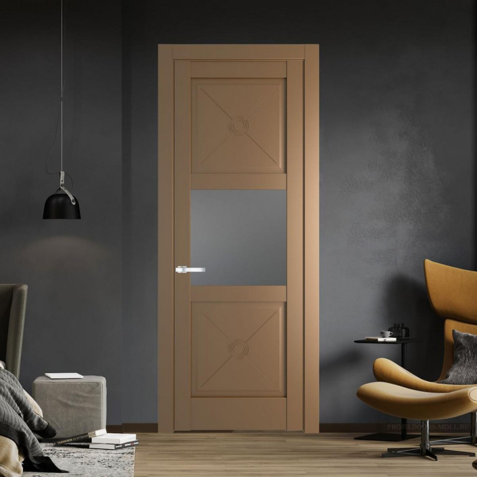 Межкомнатная дверь ProfilDoors 1.4.2PM Перламутр золото Графит