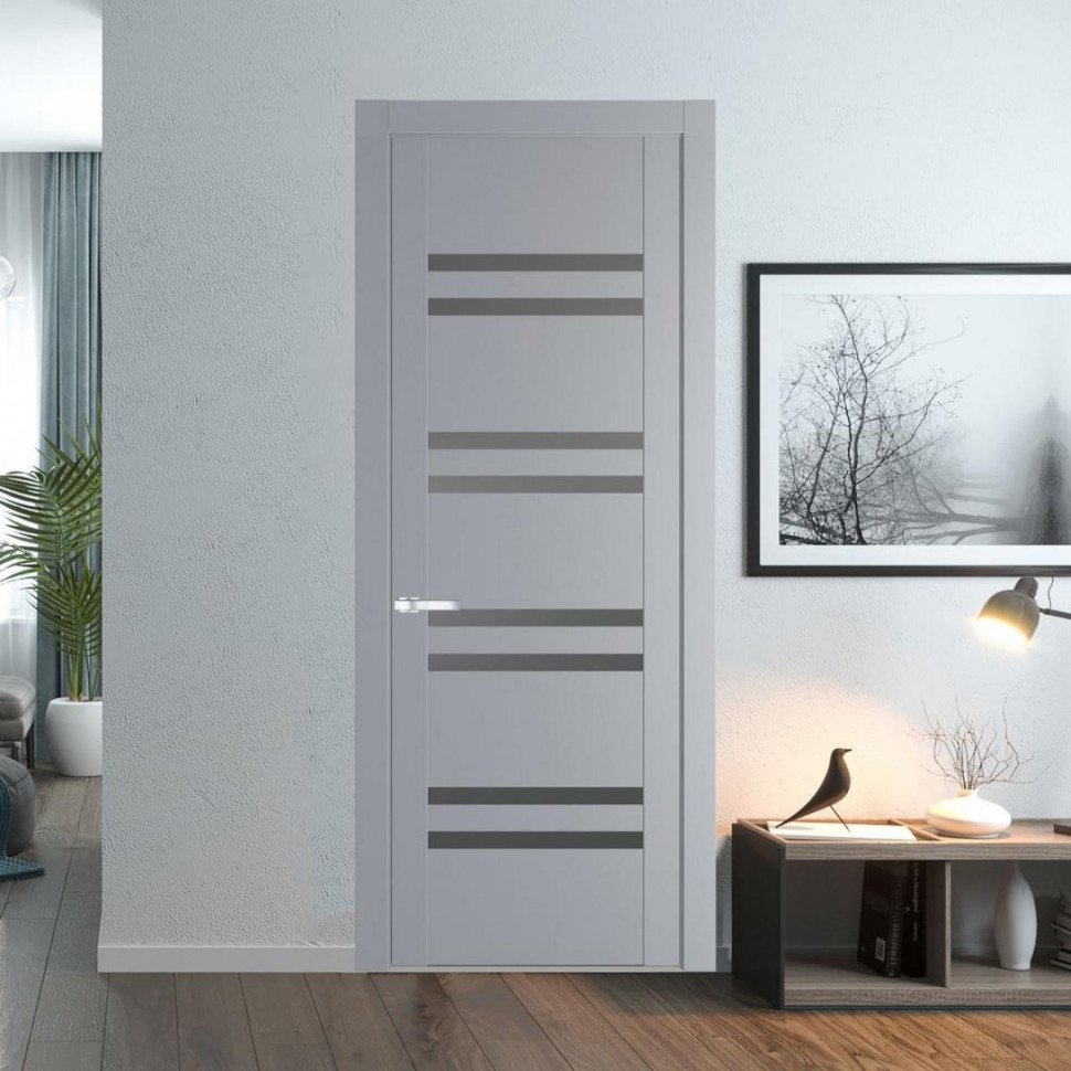 Межкомнатная дверь ProfilDoors 1.6P Смоки Графит