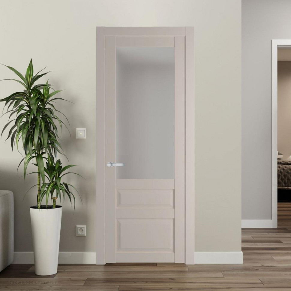 Межкомнатная дверь ProfilDoors 2.5.3 PD цвет Сэнд вставка Матовое