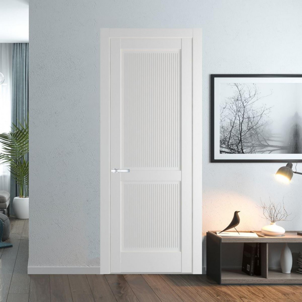 Межкомнатная дверь ProfilDoors 2.2.1 PM Крем Вайт Глухая