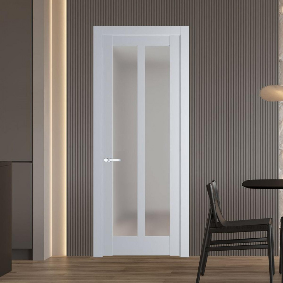 Межкомнатная дверь ProfilDoors 4.7.2 PD цвет Лайт Грей вставка Матовое