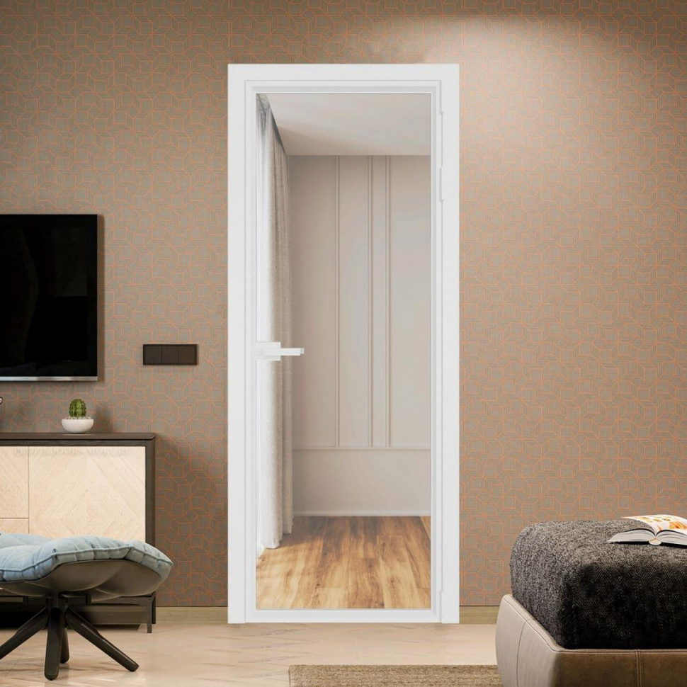 Межкомнатная дверь ProfilDoors 1 AV Комфорт нейтрал профиль Вайт