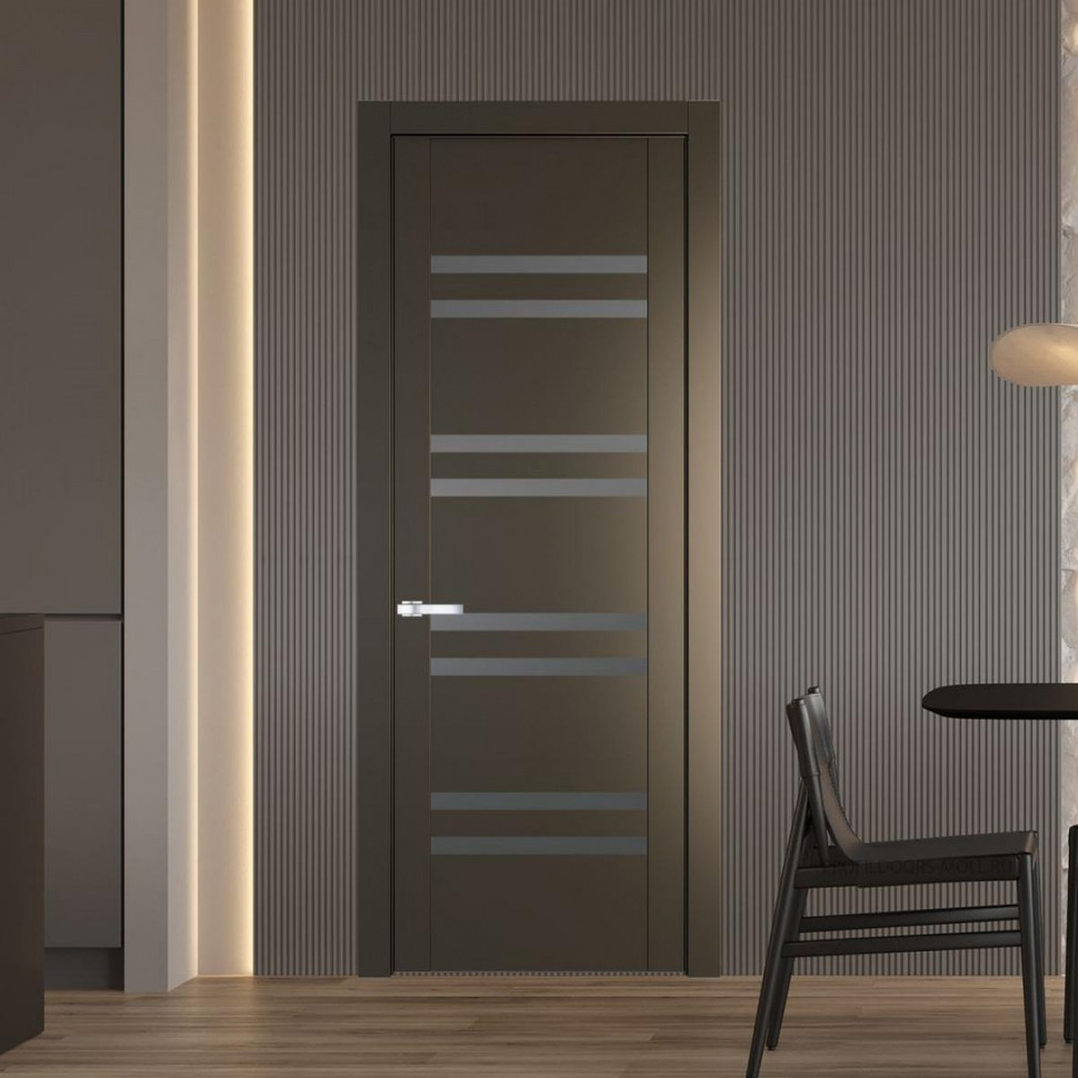 Межкомнатная дверь ProfilDoors 1.6P Перламутр бронза Графит