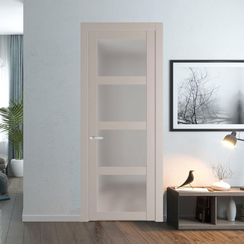Межкомнатная дверь ProfilDoors 2.4.2 PD цвет Сэнд вставка Матовое