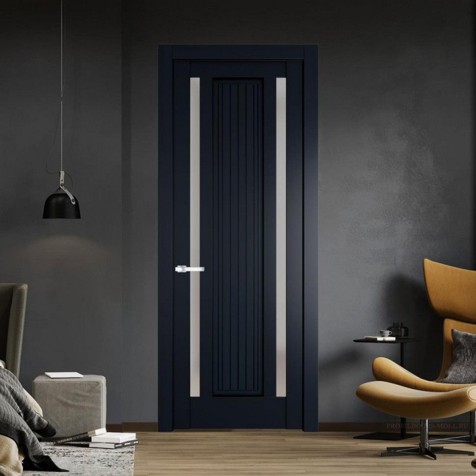 Межкомнатная дверь ProfilDoors 3.5.1PM Нэви Блу Матовое