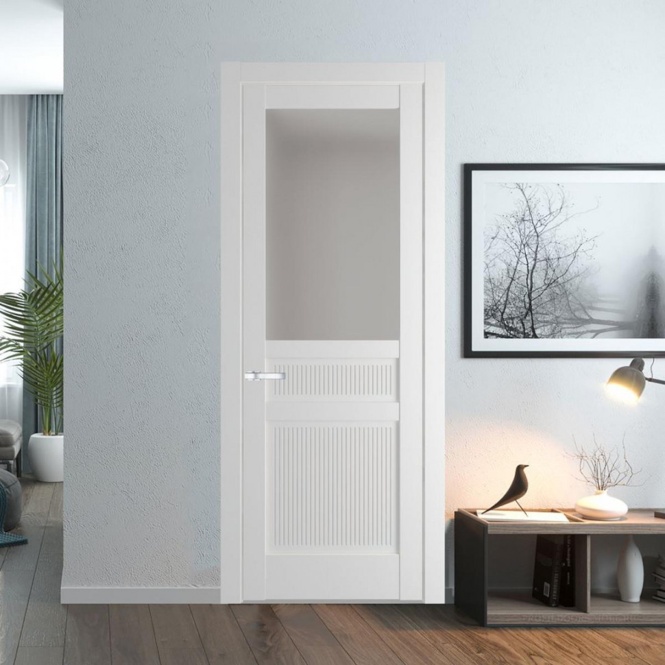 Межкомнатная дверь ProfilDoors 2.3.2PM Крем Вайт Матовое