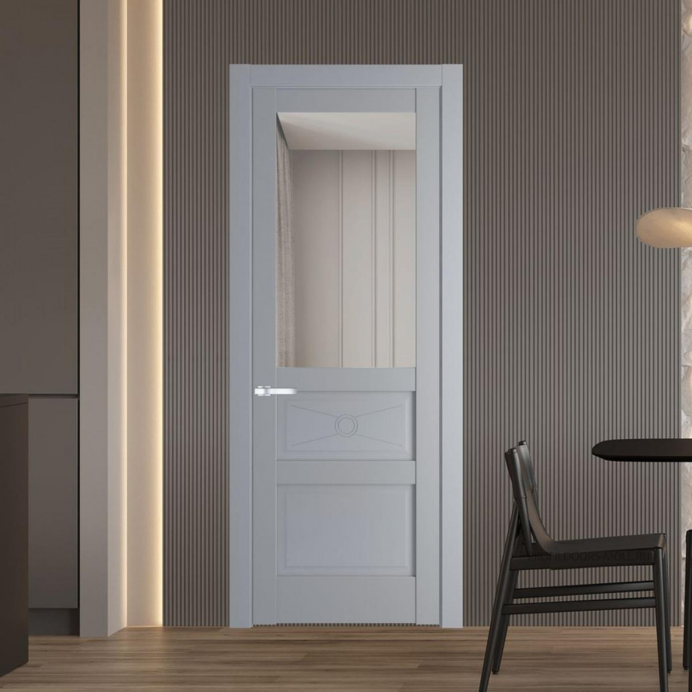 Межкомнатная дверь ProfilDoors 1.5.2PM Смоки Прозрачное