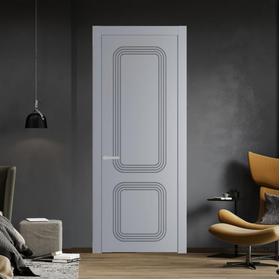 Межкомнатная дверь ProfilDoors 35 PW Смоки Глухая