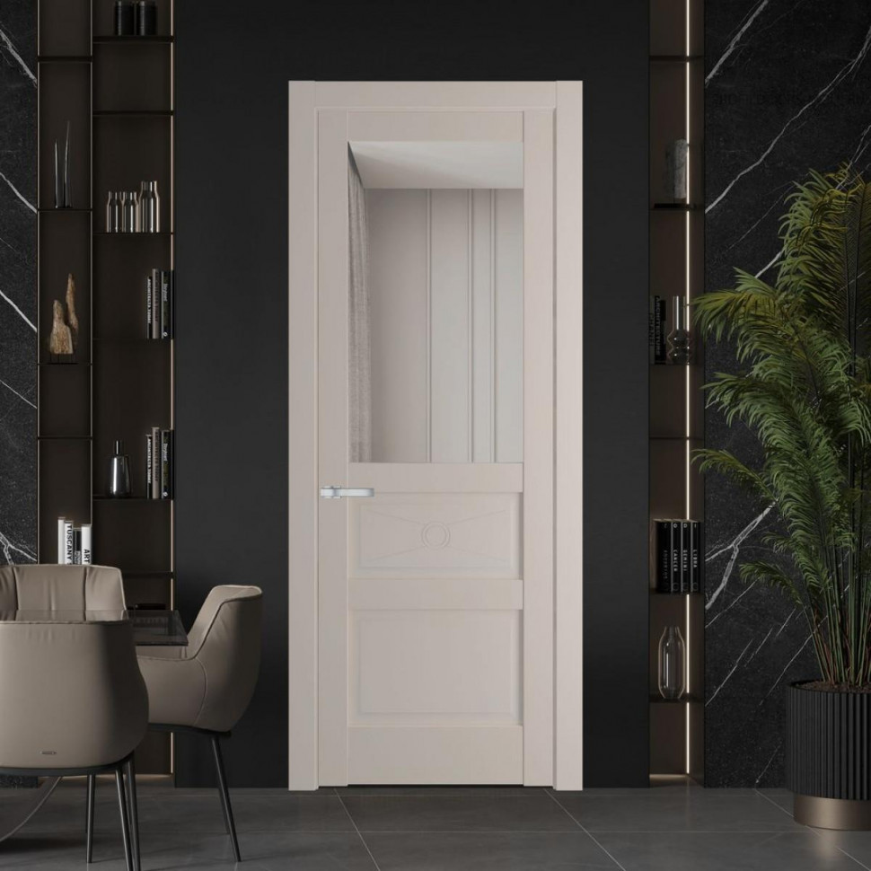 Межкомнатная дверь ProfilDoors 1.5.2PM Сэнд Прозрачное