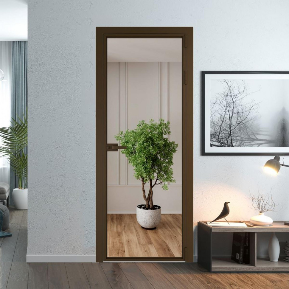 Межкомнатная дверь ProfilDoors 1 AX Зеркало профиль Деорэ